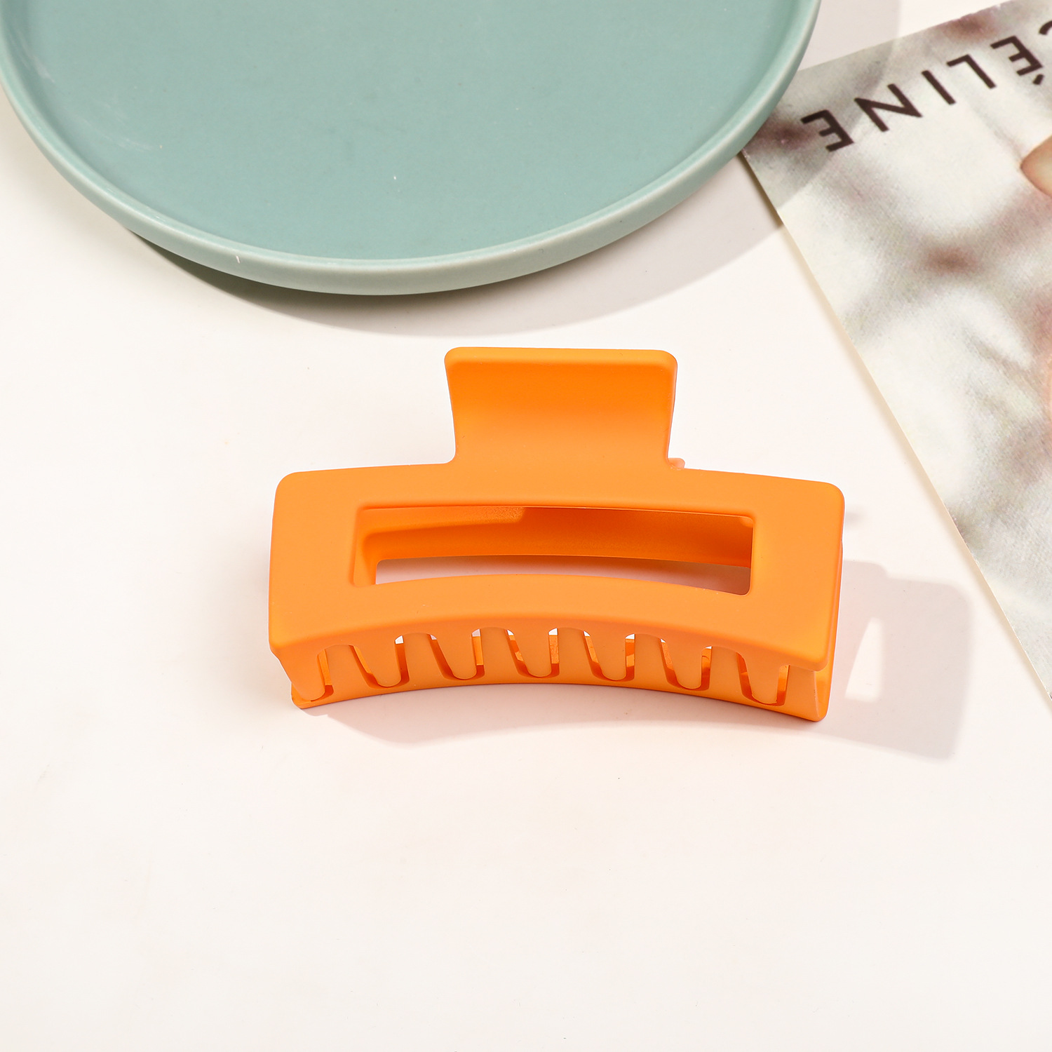 8.5cm 사각 프로스트 오렌지 24