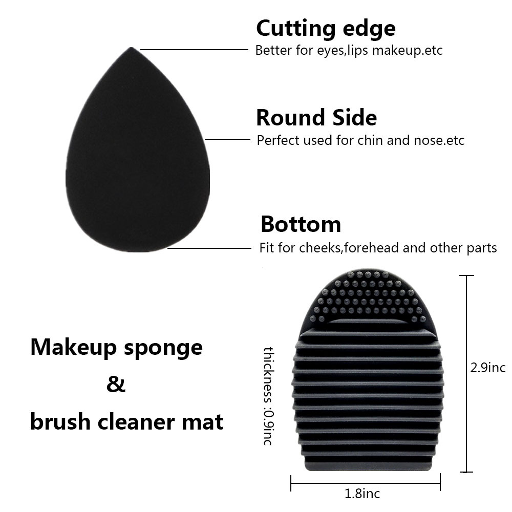 13 PCs Makeup Brush Set Premium Synthetic Foundation Brush