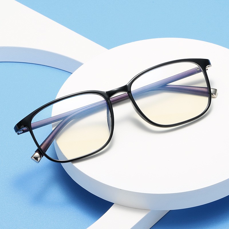 韩版个性防蓝光玩手机电脑护目镜TR90近视眼镜男女学生配镜蓝光镜