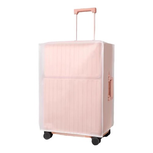 Thickened Luggage Protection Cover Transparent Pull-along Suitcase Travel Case Cover Dustproof Anti-wear Scratch-Resistant Waterproof