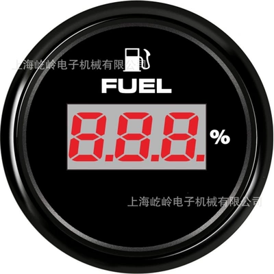 automobile instrument, Level Gauge, Fuel Gauge - black-frame-black-bottom-digital-display-model