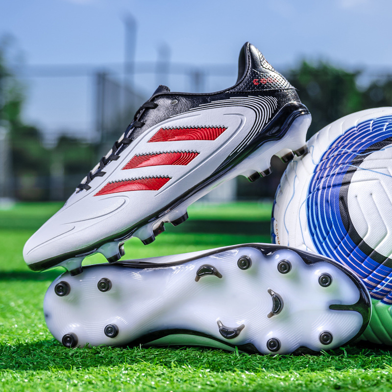 Nuevos zapatos de fútbol transfronterizos para hombres de bajo nivel, zapatos de fútbol de entrenamiento de césped artificial para estudiantes jóvenes image 3