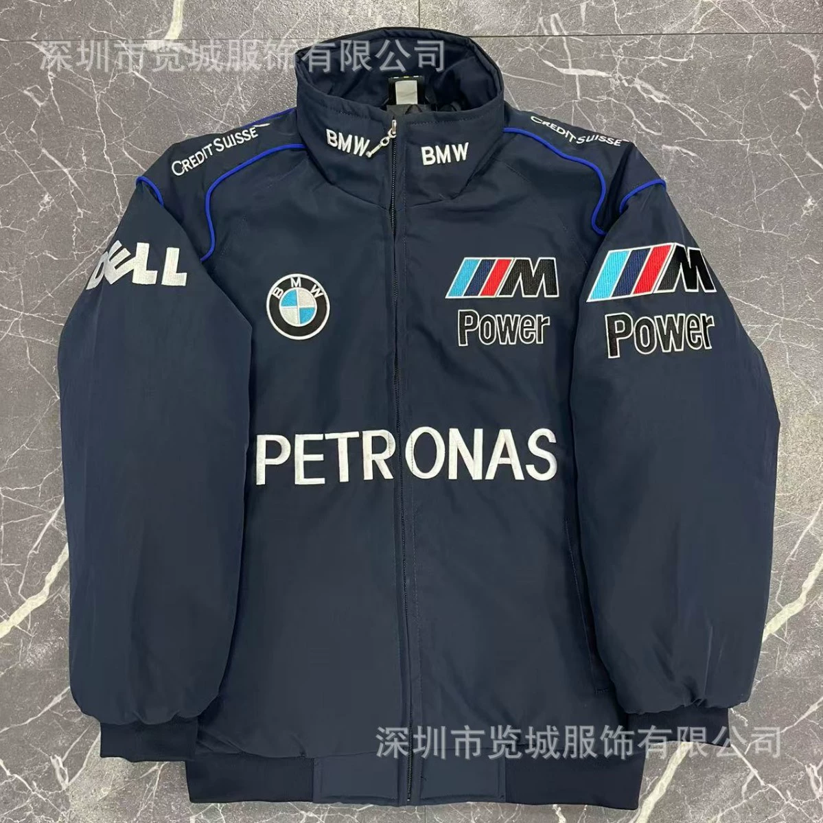 F1 гоночный костюм с вышивкой, 2025 г., хит продаж, тонкая повседневная куртка на весну и осень, ретро, американская куртка в стиле хип-хоп, летающая