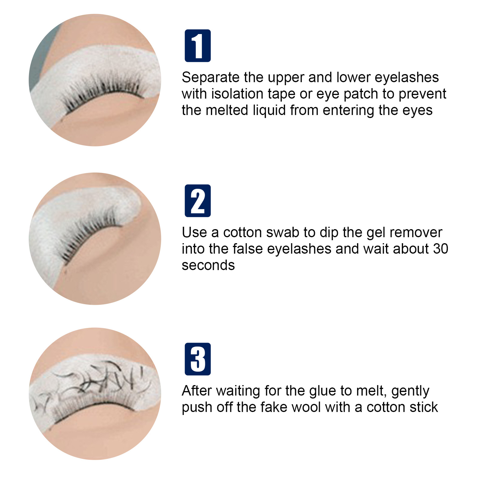 EELHOE grafting false mascara cream er skånsom, rask og ikke-irriterende, og fjerner svarte øyne._voghion.com
