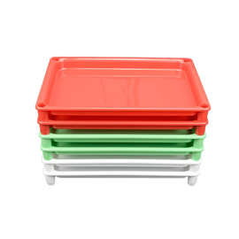 5H6S批发沙县小吃塑料饺子盘冰箱冷冻托盘商用厨房多层组合水饺盘