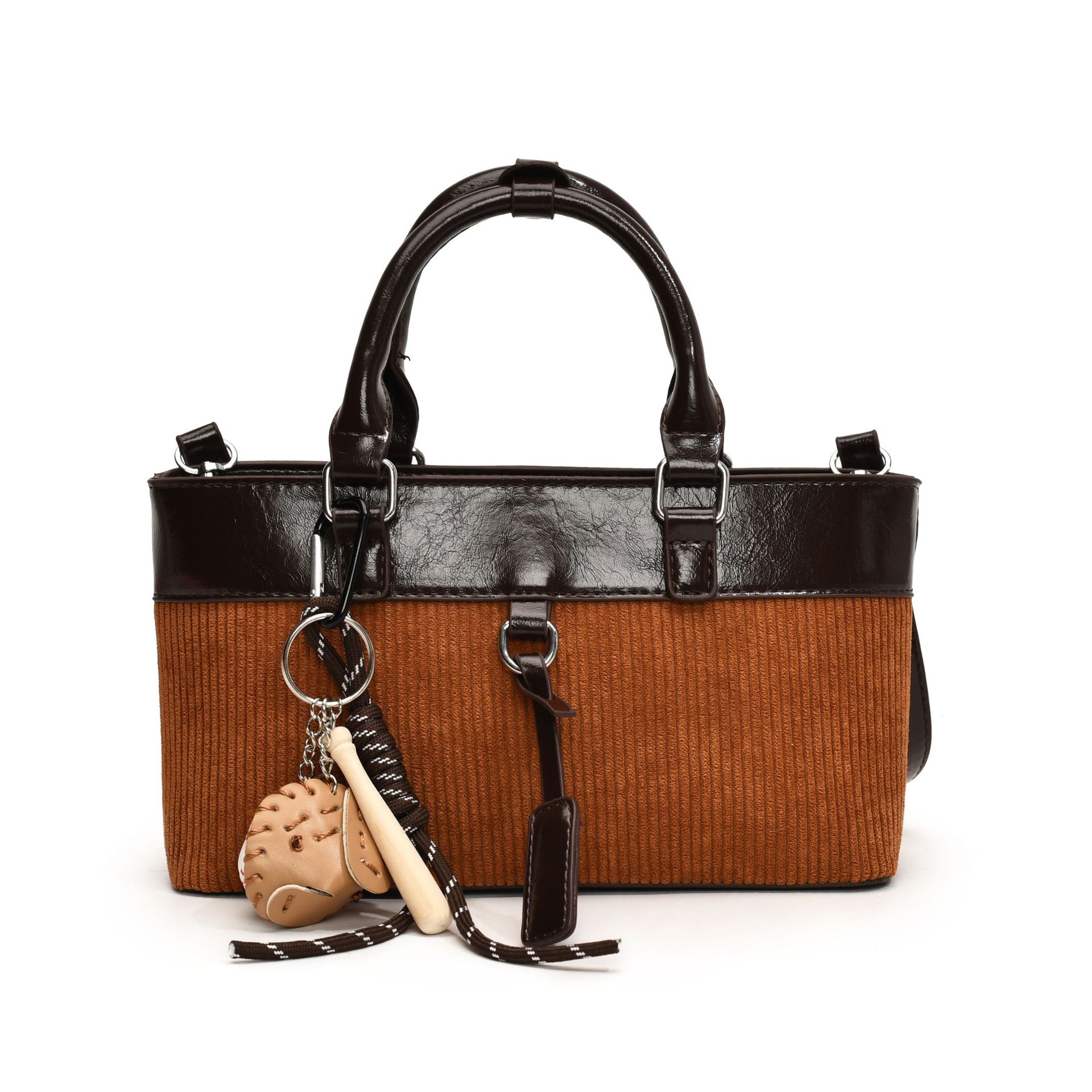 Retro nicho bolso de cubo de color contraste mujer 2025 nuevo otoño invierno versátil bolso de hombro de moda bolso de mano