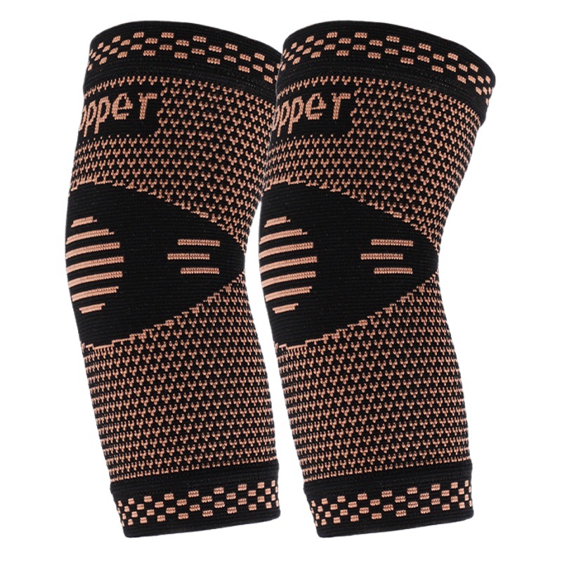 Outdoor Elastic Woven Sports Elbow Pads for Men and Women, Breathable, Non-Slip, Sweat-Wicking, for Playing Ball and Fitness, Nylon, Wholesale from Manufacturer, Quick-Drying