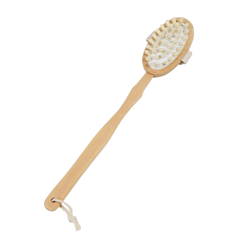 Amazon Cross-border Bristle Brush Massage, Bathing Brush Handburse Bath Brush Brush Round Bath Brush Brush Hemu Bath Brush