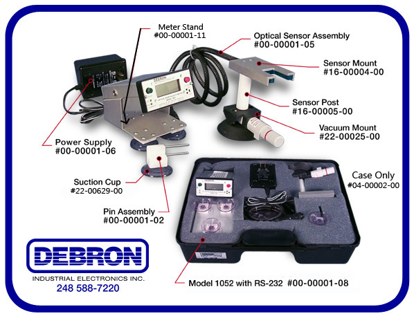 Debron Ovm1052 Door Closing Speed Meter, Debron Ovm1052 Door Closing Speed Meter
