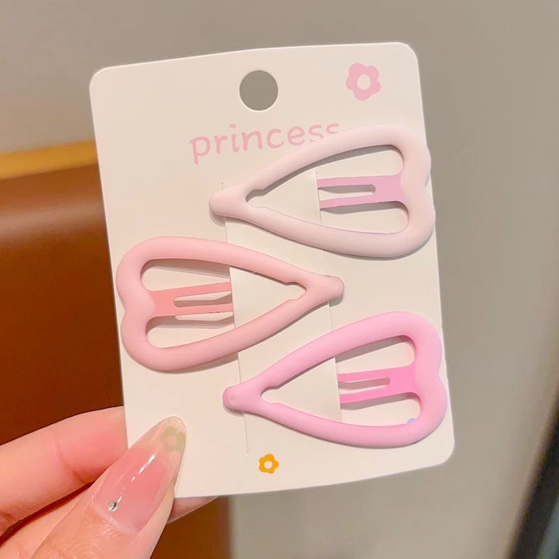 Y2k Horquilla de estrella de dopamina Clip de frente para niños Clip lateral flequillo Horquilla rota Horquilla horquilla horquilla horquilla color bb horquilla accesorios para el cabello