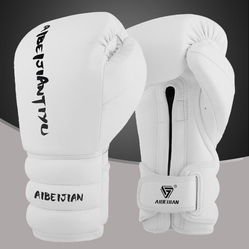 Guantes de boxeo aibeijian profesional adulto Sanda boxeo guantes de boxeo niños taekwondo guantes de entrenamiento