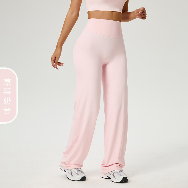 Pantalones casuales transfronterizos, pantalones de cintura alta, pantalones de yoga, ropa deportiva al aire libre, ropa de ejercicios para mujeres