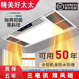 浴霸;集成吊顶;排气、换气扇