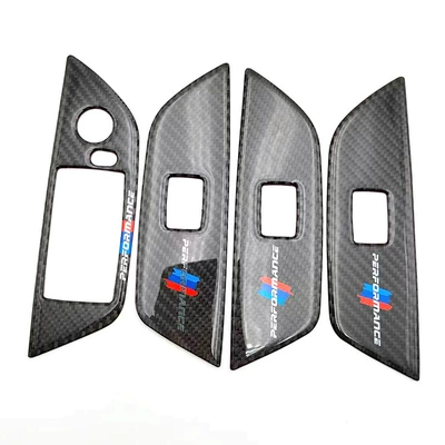 Car interior film — for 11-15 BMW X1E84 carbon - window-lift-without-folding