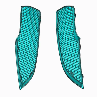 Avtomobil hissələri qəlibləri Automotive Ambient Light Decorative Strip