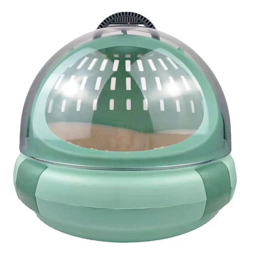 Space capsule cat litter box pet out flight box portable cat bag portable internet celebrity cat cage cat toilet