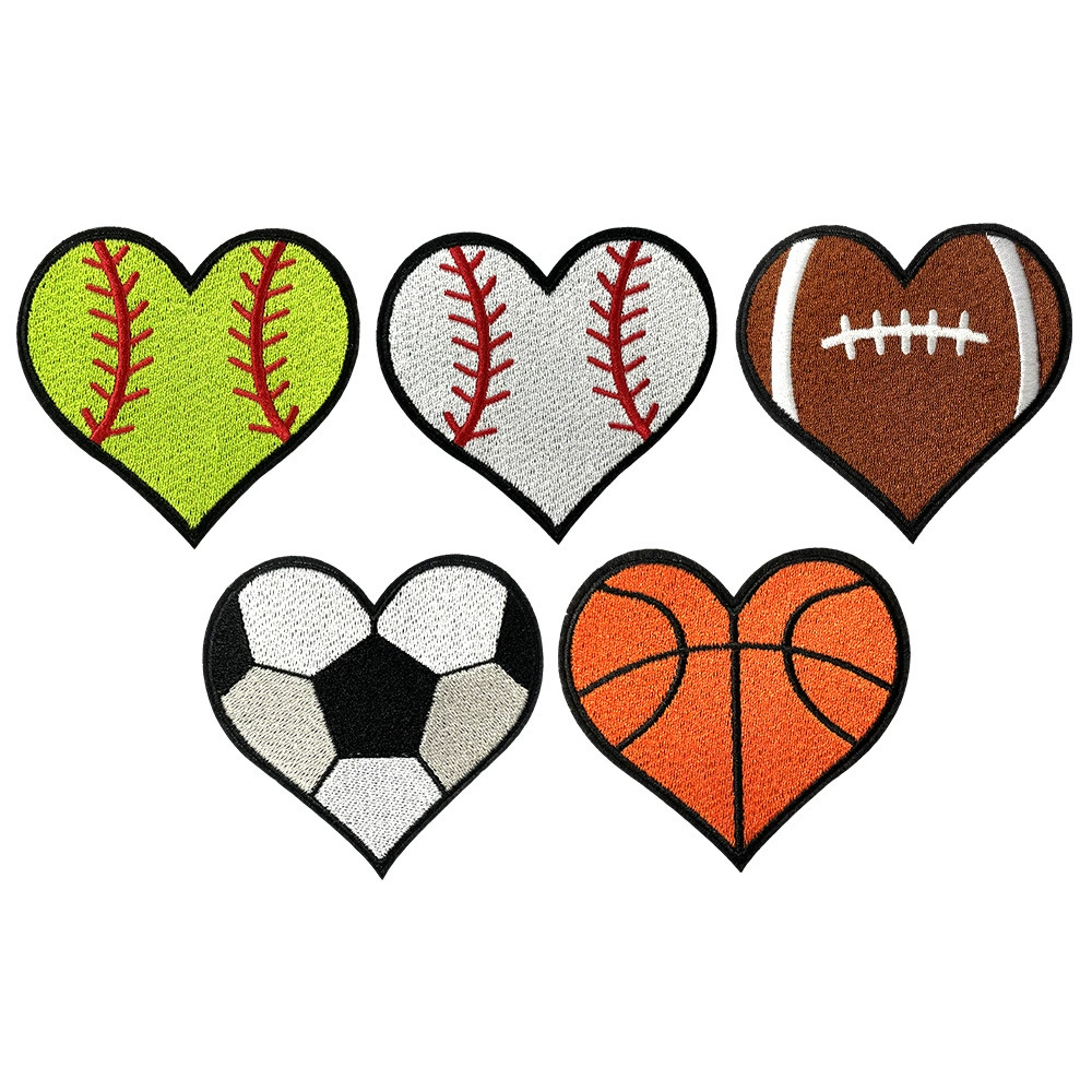 Новый Temu Amazon Speed Stock Store Explosion Cardius Baseball Blue Blueball Rugby Patch Patch