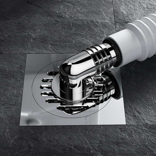 All-copper laundry drain elbow sanitary dual-purpose three-way accessory drain pipe laundry drain elbow