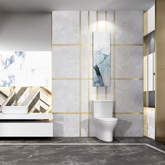 Manufacturer wholesale beauty seam stickers living room floor stickers decorative tile beauty stickers self-adhesive waterproof seam stickers