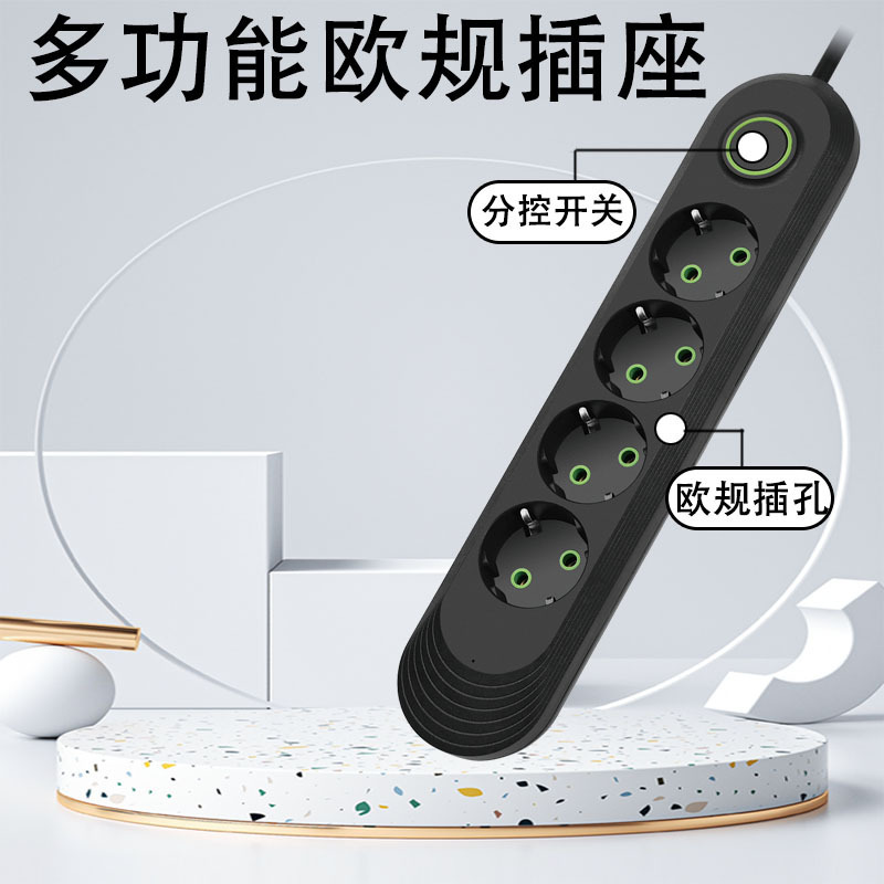 Suministro de línea transfronteriza multifuncional de agujeros EuroPack placa de cable de cable de alta calidad