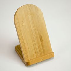 クロスミラー10w縦型無線クイックスタンド縦型竹木スタンド急速充角縦型無線適用アップル携帯電話