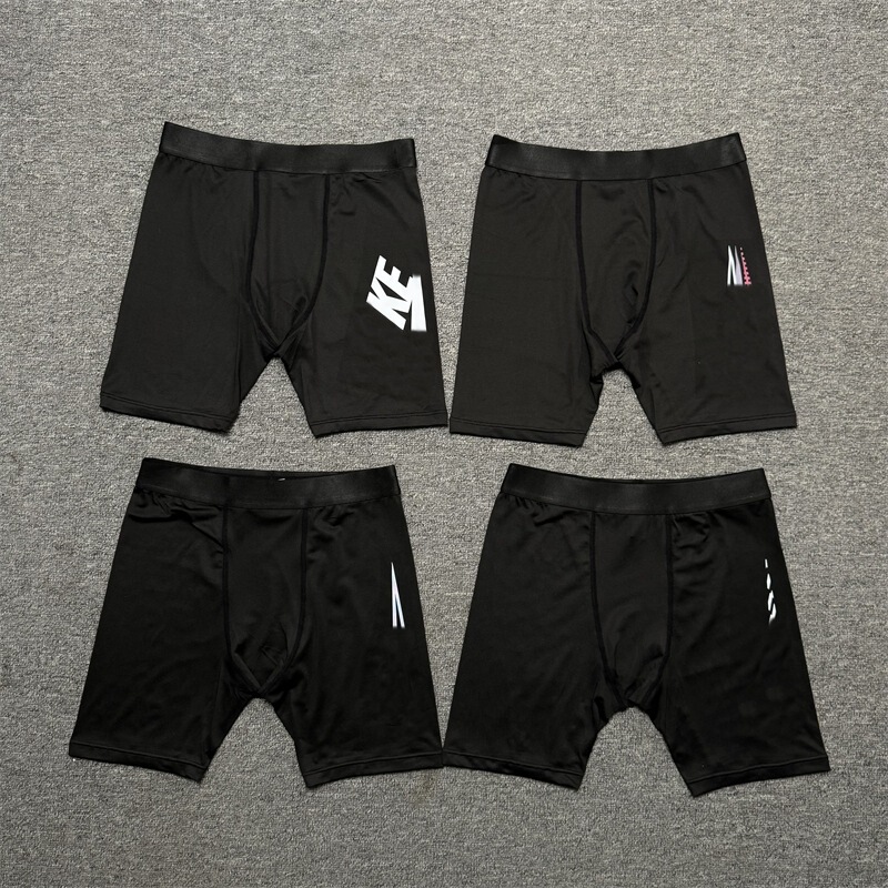 American Leggings Track and Field Training Fitness Shorts 5-point Pants High Stretch Quick-drying Running Leggings Basketball Pants for Men