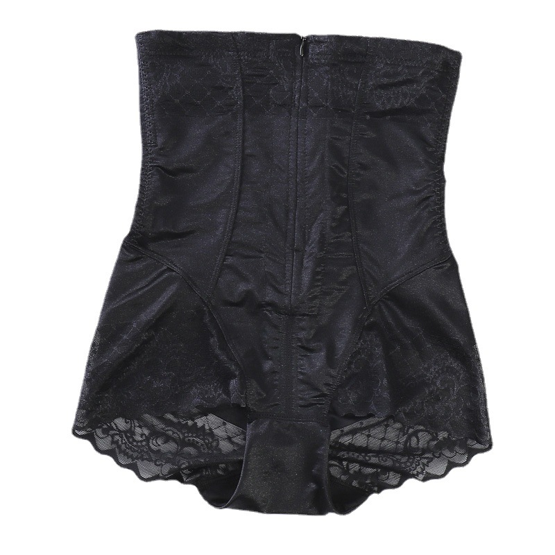 Cremallera de cintura alta pantalones de vientre de pecho después del parto que forma el corsé ropa interior de elevación de cadera delgada transpirable para la piel de las mujeres en stock al por mayor