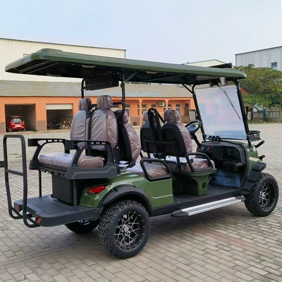 Elektrikli qolf avtomobilləri Seats, Resort Shuttle Buses, Real