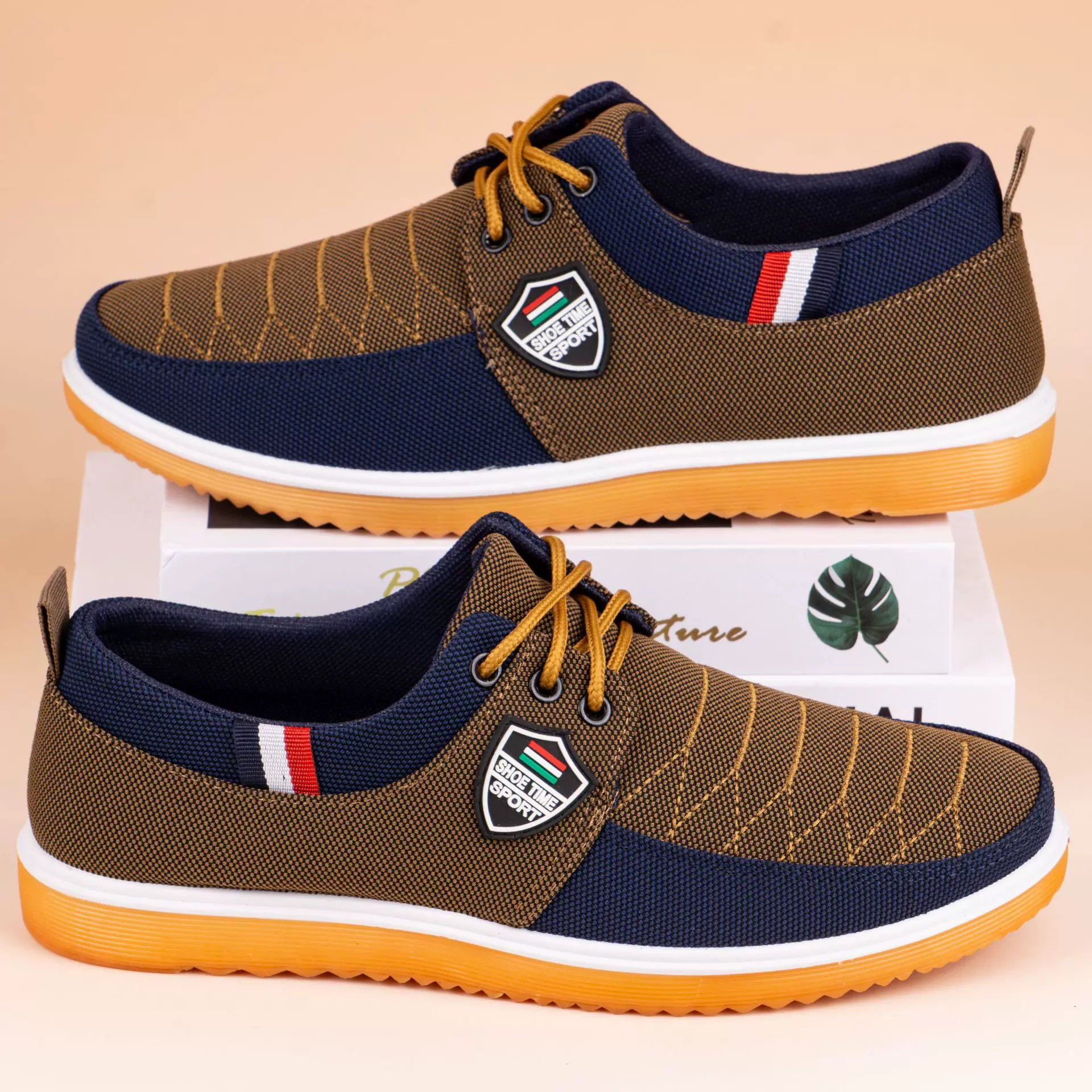 工作透气耐磨鞋子秋季新款跑步鞋轻便牛筋底开车司机百搭布鞋男