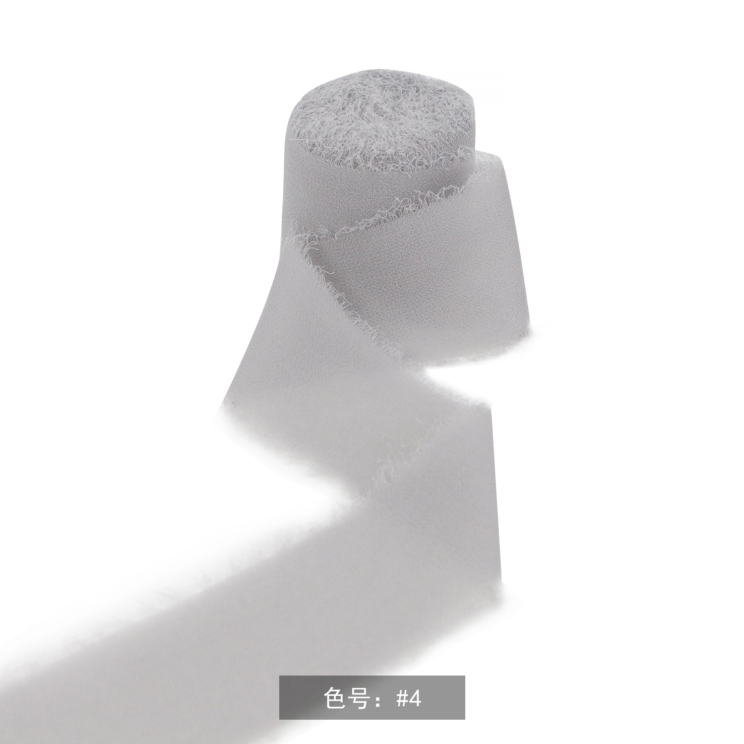 Venta al por mayor de gasa deshilachada cinta deshilachada ramo de la boda encaje de tela hecha a mano perla cinturón de gasa