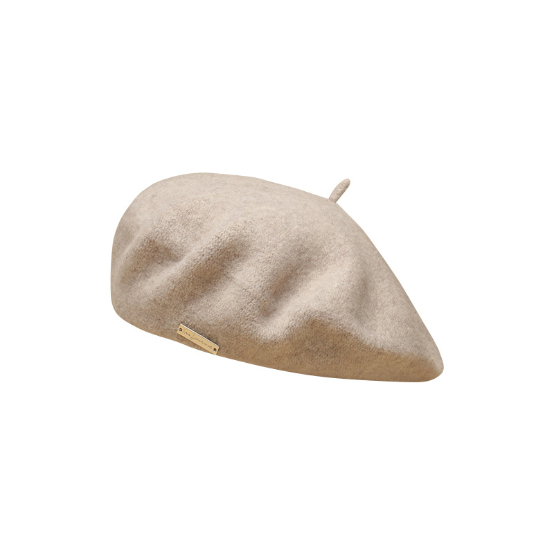 Unisex Beret lady retro quality wool octagon hat Instagram influencer every artist hat trend_voghion.com