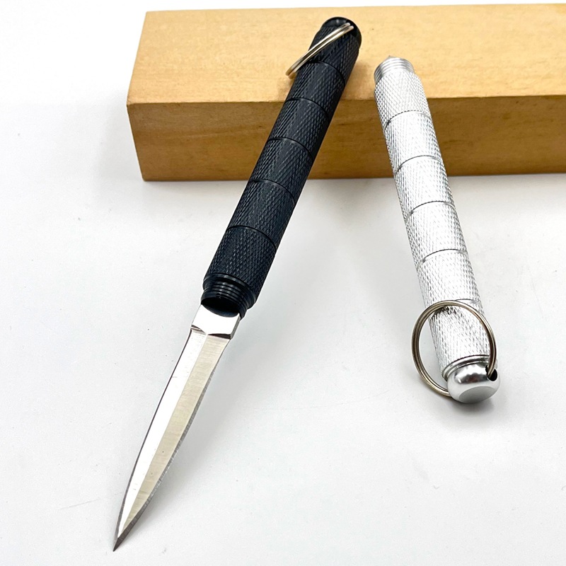 不锈钢茶刀笔筒双刃刀撬茶工具茶饼专用神器普洱茶刀茶具配件尖头