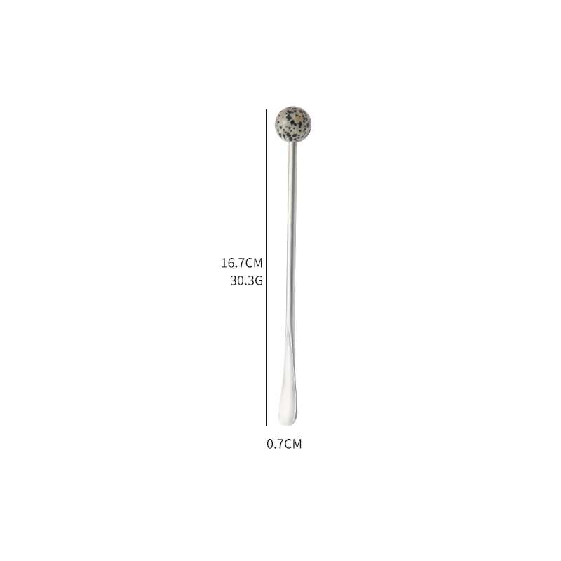 16cm 스푼 참깨볼
