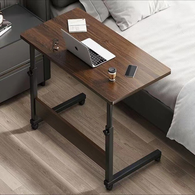 Bedside Table Movable Computer Desk Dormitory Small Table Simple Bedroom Desk Home Student Lazy Lifting Table