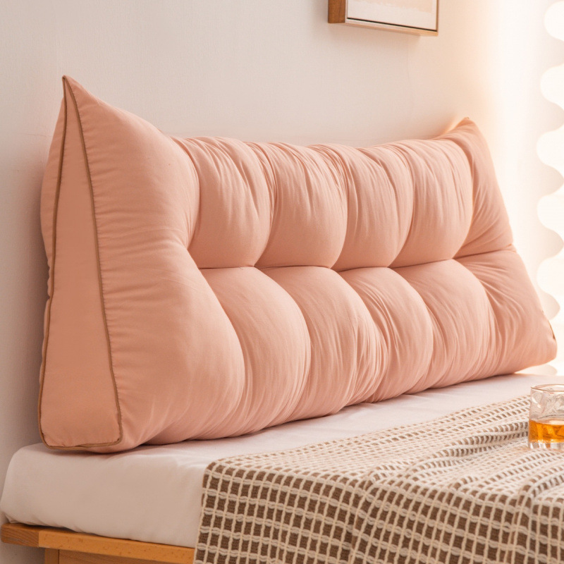 床头靠垫三角床上靠枕护腰榻榻米软包卧室双人大靠背飘窗防撞软垫