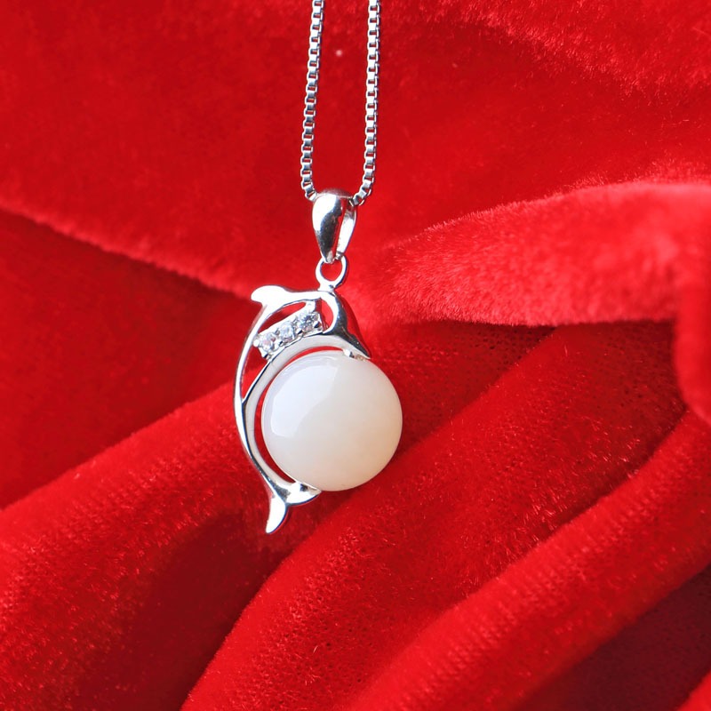 和田白玉吊坠0026