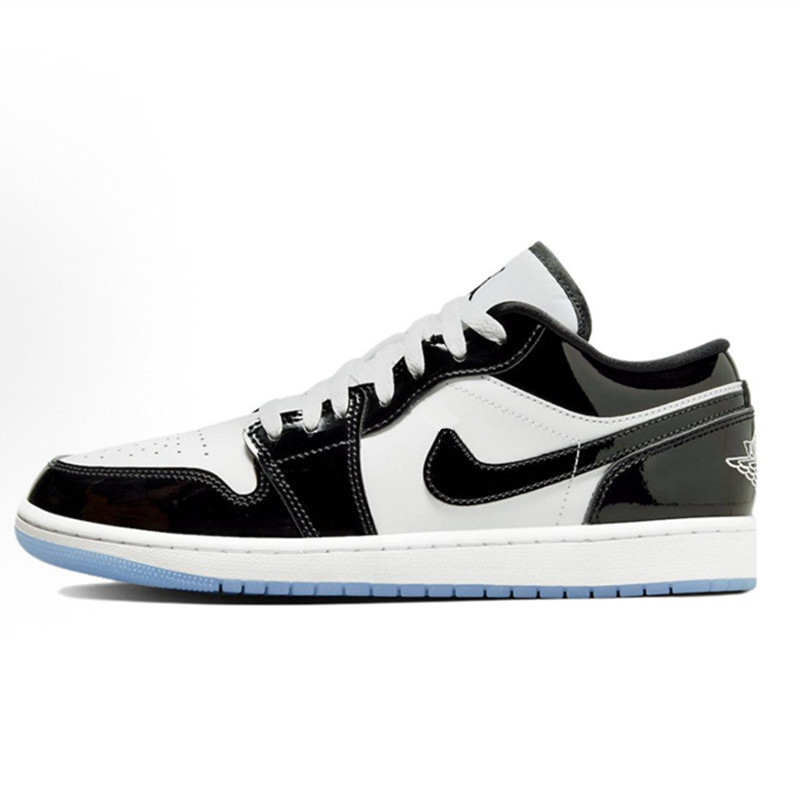 Original Aj1 Black and White Panda New Spring/Summer Men's Casual Sneakers Unisex Sports Shoes Embroidered Summer Low-Top Shoes