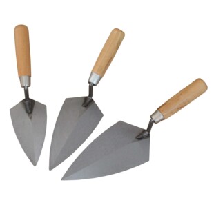 Pointed Grey Spoon Grey Shovel Pointing Shovel Round Head Small Shovel Small Iron Plate Small Clay Peach Type Plastering Knife Mud Tile