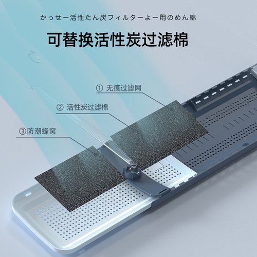 Household hanging air conditioner windshield retractable anti-direct blowing windshield infant confinement air outlet windshield