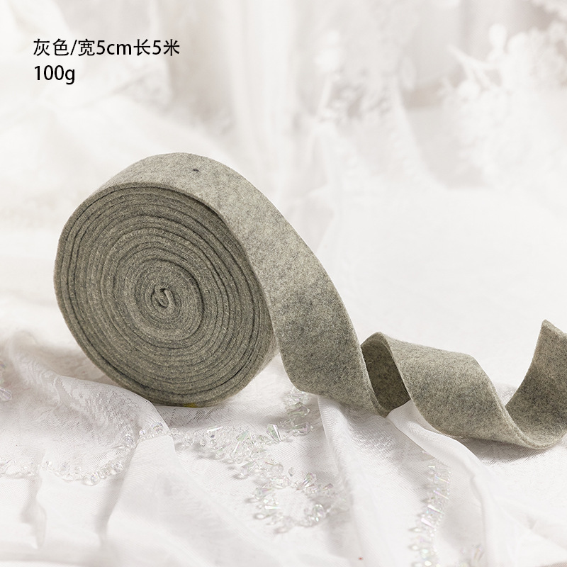 Coreano engrosado cinta de lana de Navidad hecha a mano DIY accesorios de arco material paquete de decoración de Navidad