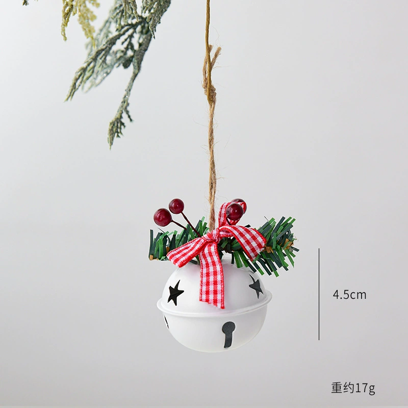 Small bell with bow, Christmas pendant, decorations, (Cross-border trading), handmade