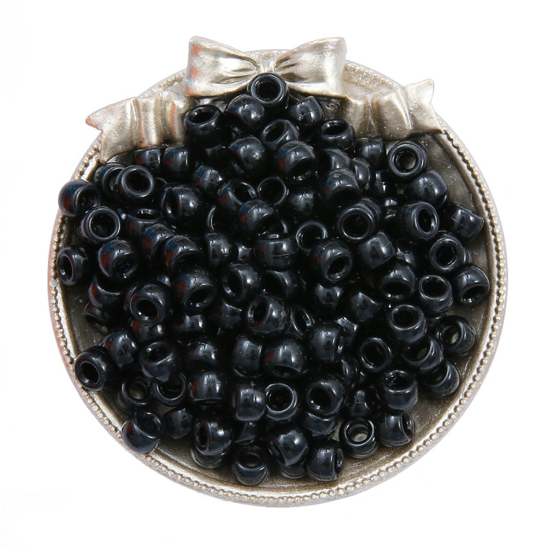 アクリル大穴バレルビーズポニービーズ織り手作り diy ブレスレットプラスチックビーズジュエリーアクセサリービーズルースビーズ|undefined