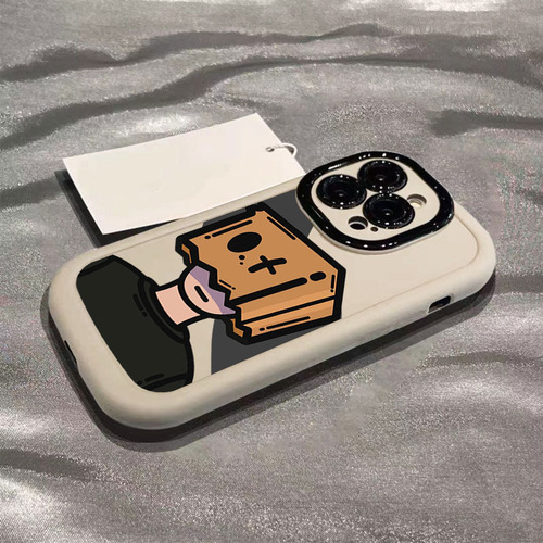 Suitable for Apple iPhone 15 Pro Max Phone Case New iPhone 14 High-End 13 Silicone 12 Carton Boy 16