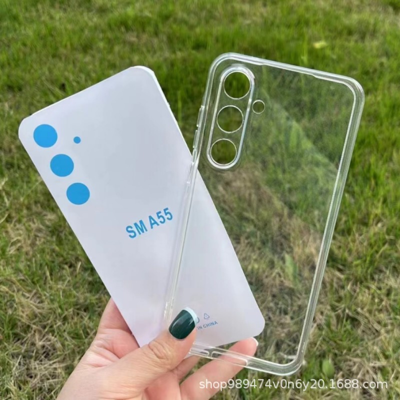 1.5MM high transparent straight edge TPU mobile phone case for Samsung S24 ULTRA fine hole material soft case