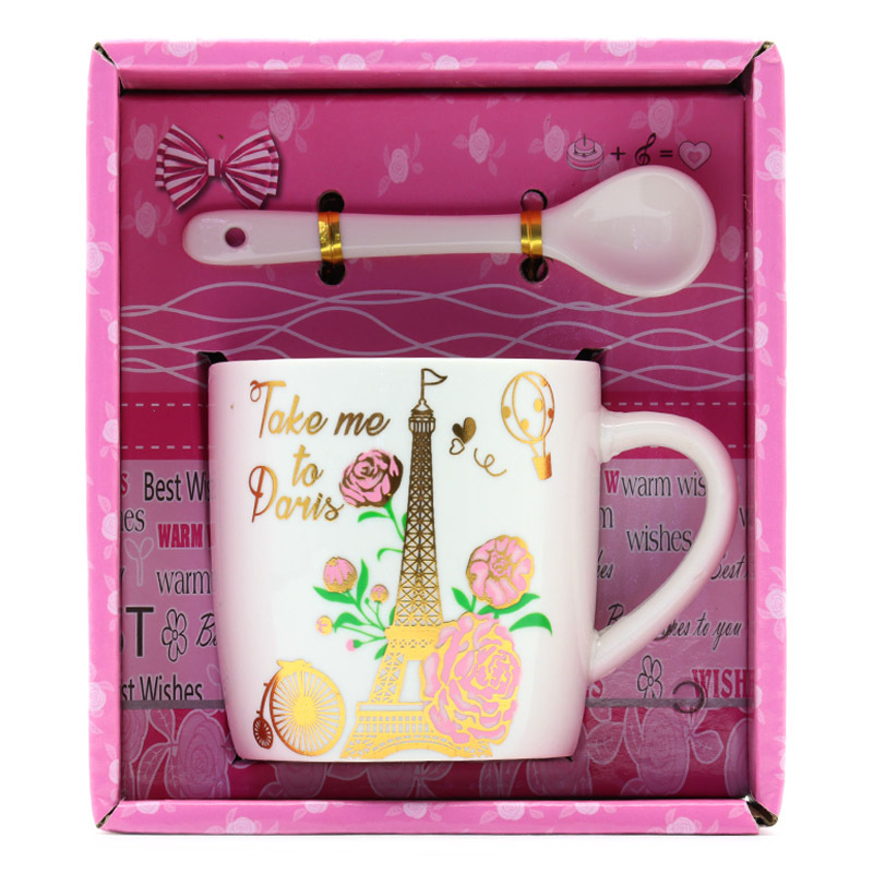 埃菲尔铁塔咖啡杯套装