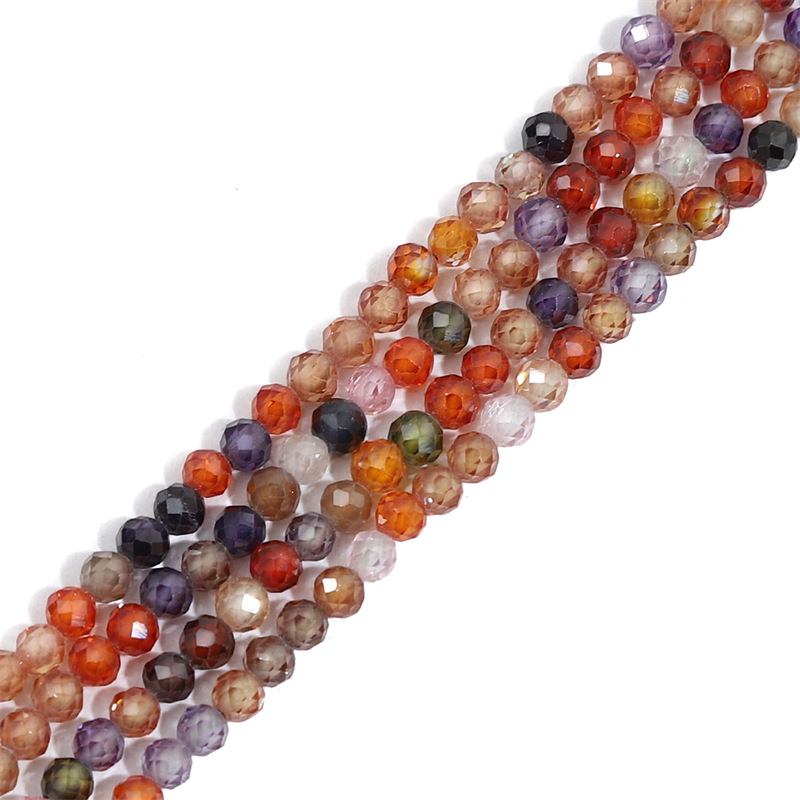 1 Set Artificial Crystal Solid Color Beads display picture 9