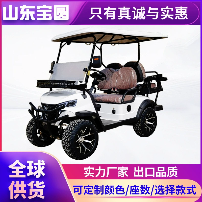 Электрический экскурсионный автомобиль для гольф-полей, 4-местный, для осмотра объектов, приема гостей, использования на аэропортах, в университетах, на живописных местах