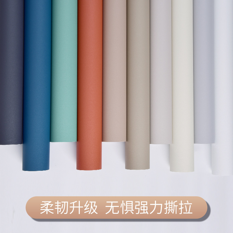 Wall Wallpaper Self-adhesive Internet Celebrity Ins Milk Tea Cream Dormitory Dormitory Table Cabinet Refurbished Sticker Thickened and Bottom-impermeable