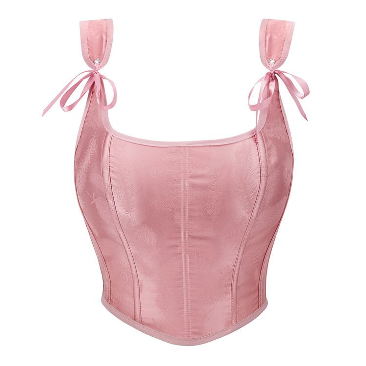 Lotus rosa palacio chaleco de soporte de pecho damas camisa Amazon AliExpress TikTok comercio electrónico transfronterizo