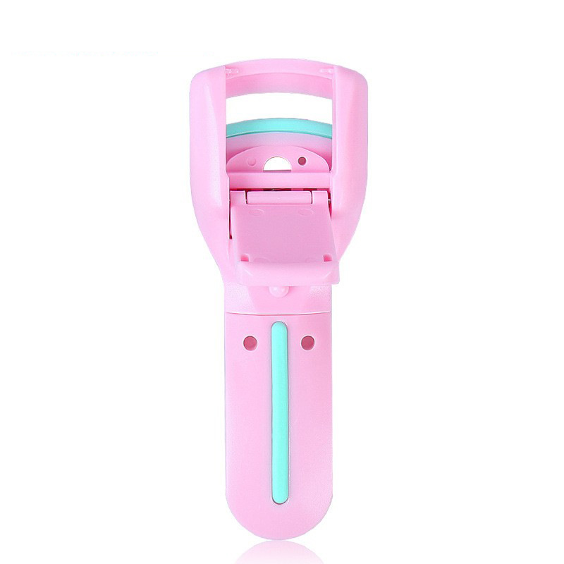Handheld eyelash curler for eyelashes solar-powered
